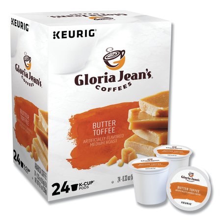 GLORIA JEANS Butter Toffee Coffee K-Cups, PK24 PK 60051-012